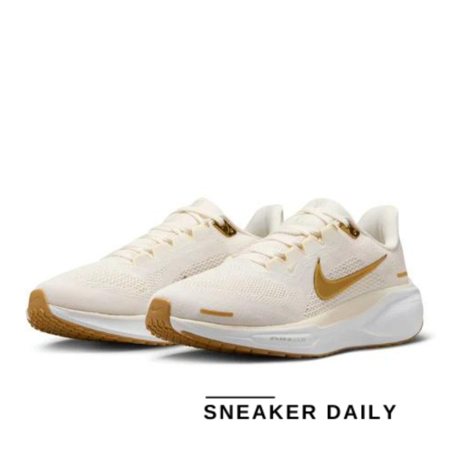 giày nike air zoom pegasus 41 'light pumice metallic gold' (wmns) fd2723-005
