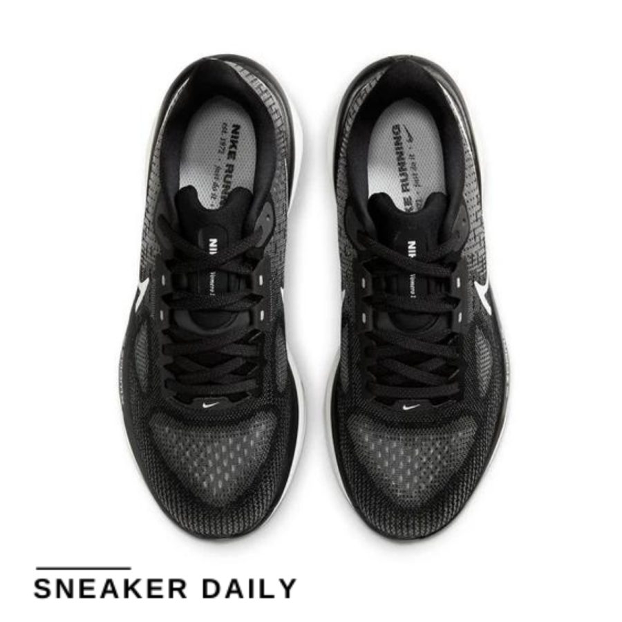 giày nike air zoom vomero 17 running shoes 'black white' (wmns) fb8502-001
