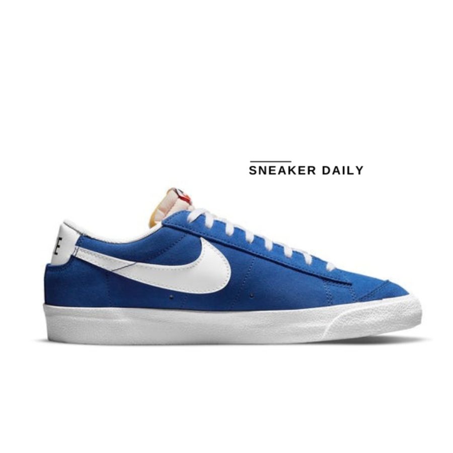 giày nike blazer low 77 suede "team royal" da7254-401