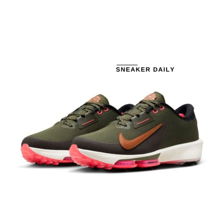 giày nike infinity tour 2 wide 'cargo khaki hot punch' fq8325-300