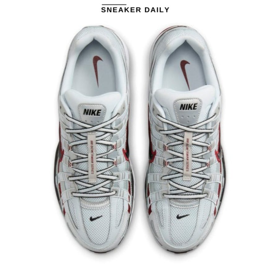 giày nike p-6000 'pure platinum team red' cd6404-020