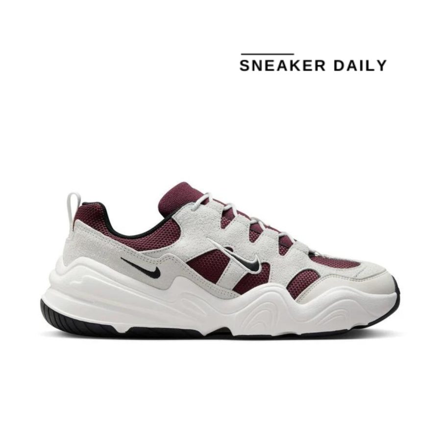 giày nike tech hera 'platinum tint burgundy crush' fj9532-600