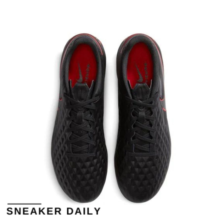 giày nike tiempo legend 8 academy ag artificial grass 'black red' at6012-060