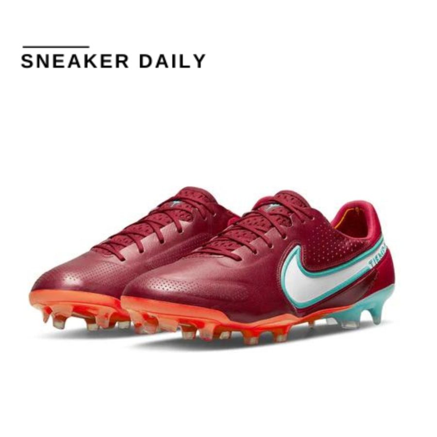 giày nike tiempo legend 9 elite fg 'team red mystic hibiscus' cz8482-616