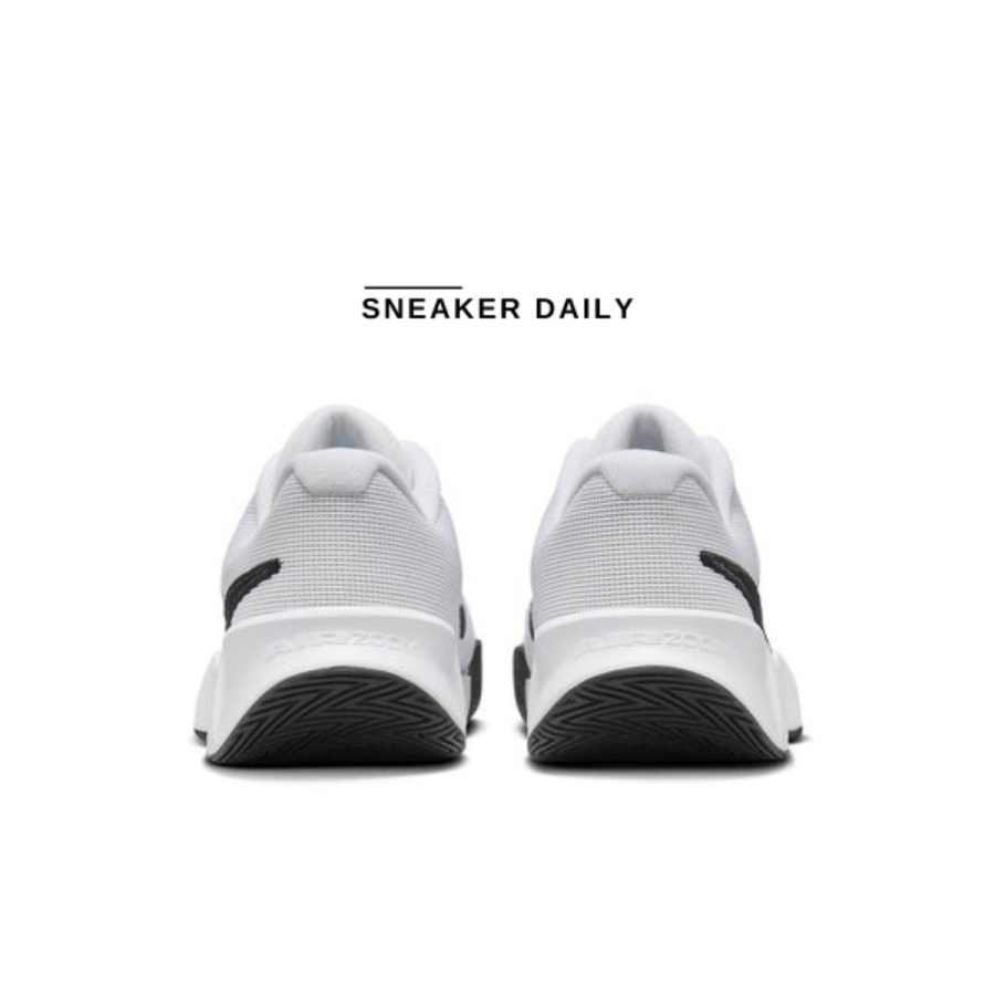 giày tennis/pickleball nike zoom gp challenge pro 'white black' fb3145-100