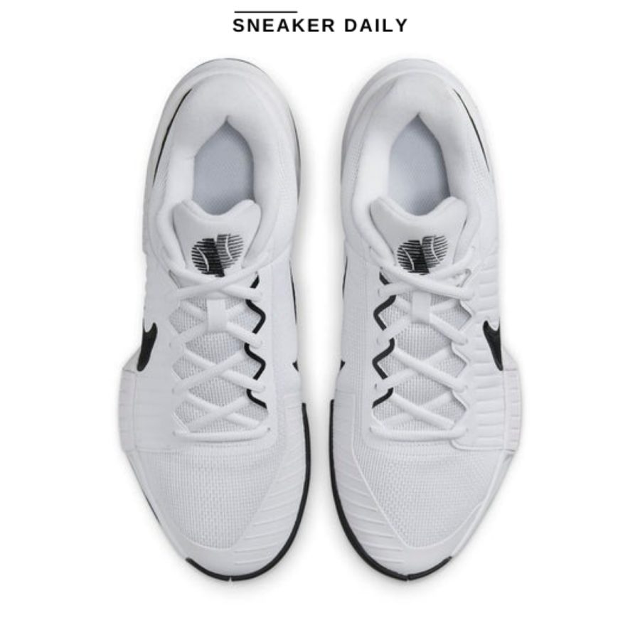 giày tennis/pickleball nike zoom gp challenge pro 'white black' fb3145-100