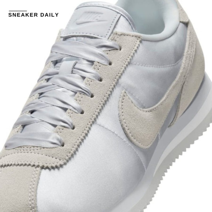 giày (wmns) nike cortez 'satin pack - pure platinum tint' fv5420-001