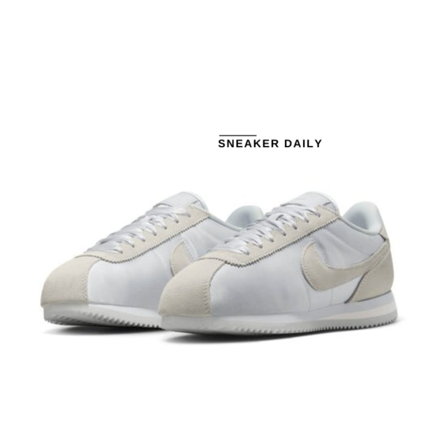giày (wmns) nike cortez 'satin pack - pure platinum tint' fv5420-001