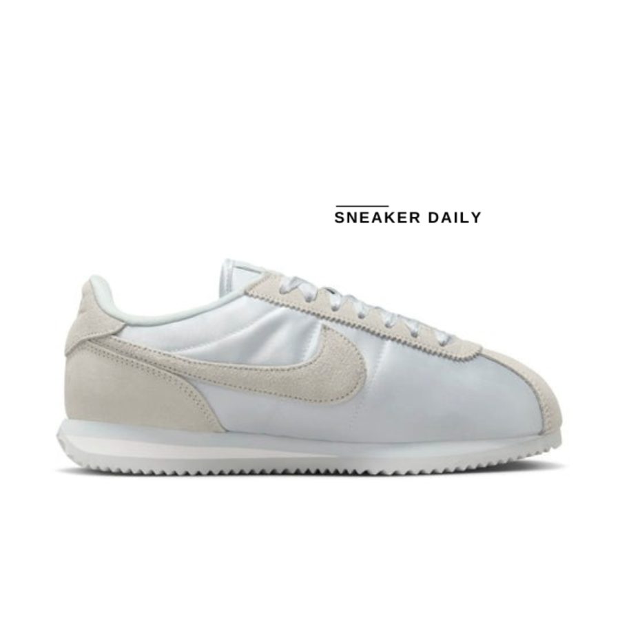 giày (wmns) nike cortez 'satin pack - pure platinum tint' fv5420-001
