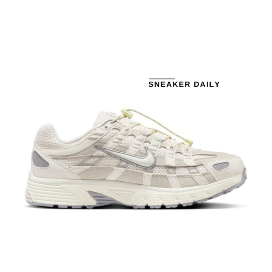 giày (wmns) nike p-6000 'light bone platinum violet' hj7284-072