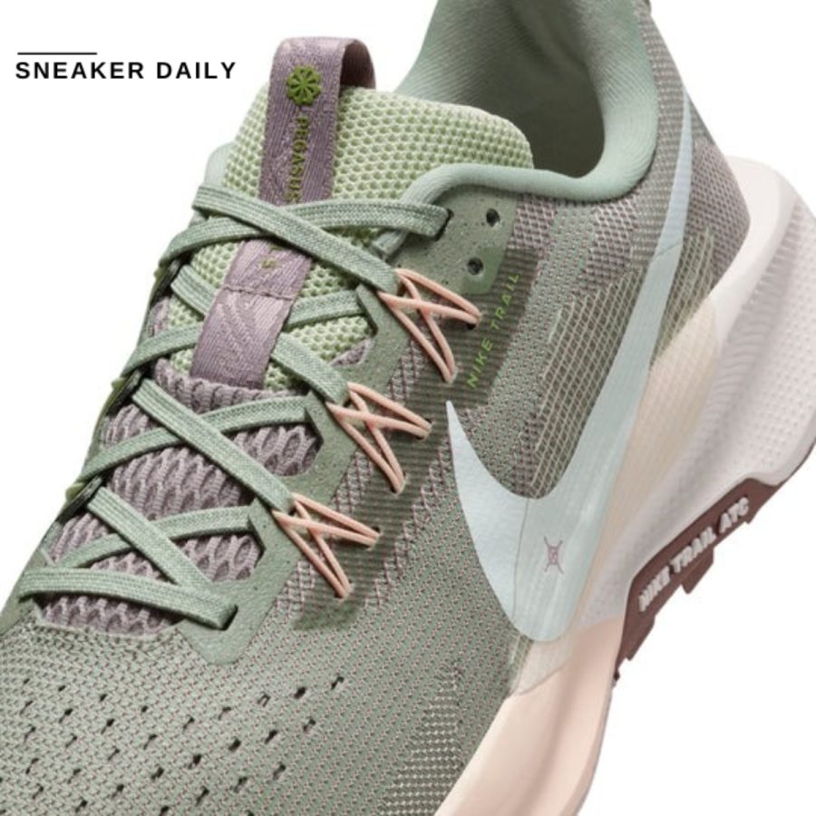 giày (wmns) nike pegasus trail 5 'jade horizon crimson tint' dv3865-300