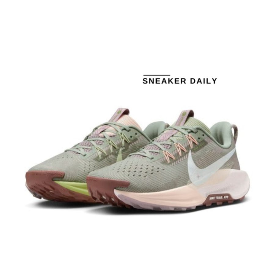 giày (wmns) nike pegasus trail 5 'jade horizon crimson tint' dv3865-300