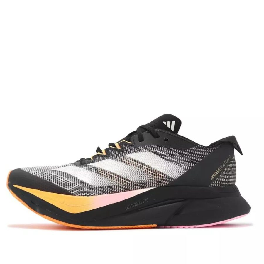 giày adidas adizero boston 12 w core black zero mettalic spark if9221