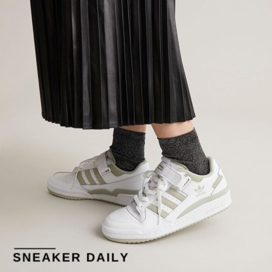 giày adidas forum low 'white halo green' gz8958