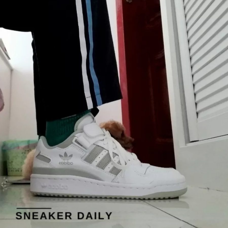 giày adidas forum low 'white halo green' gz8958