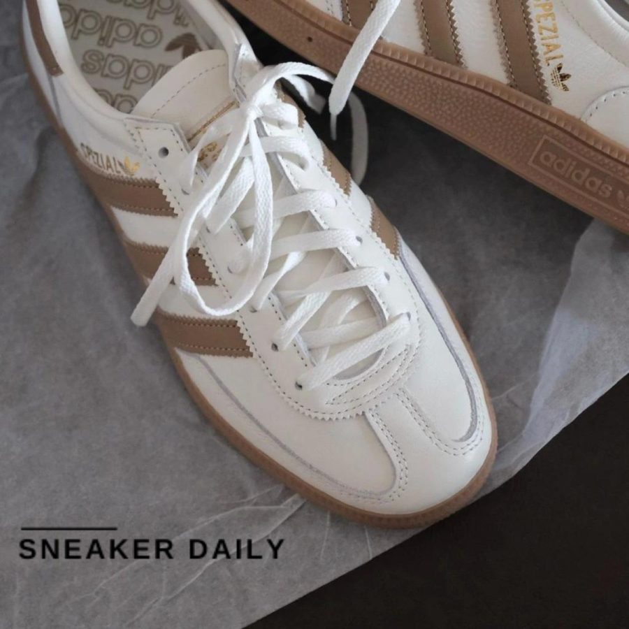 giày adidas handball spezial 'off white gum' (wmns) if4265