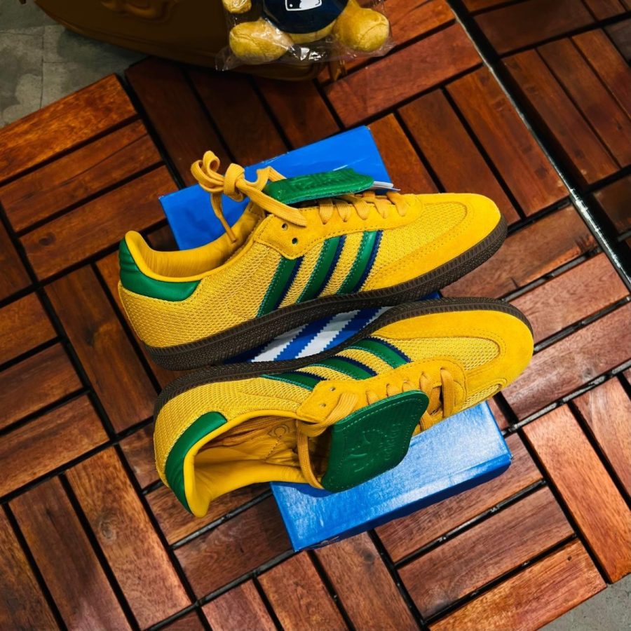 giày adidas samba og 'preloved yellow green' ie9165