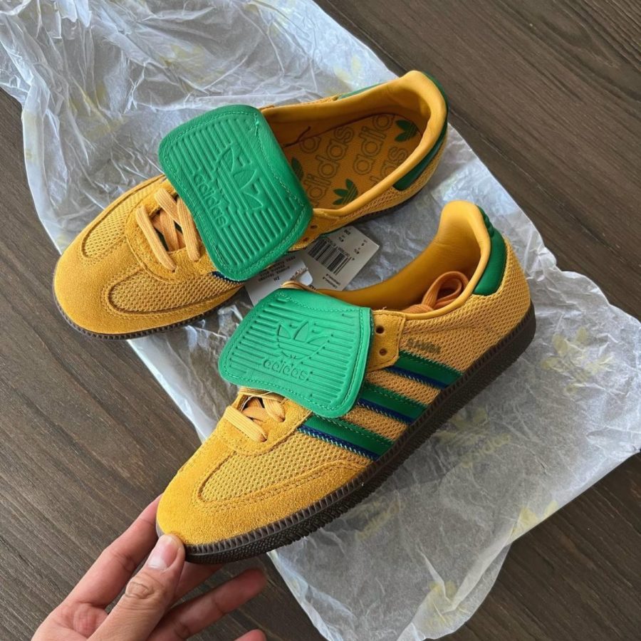 giày adidas samba og 'preloved yellow green' ie9165