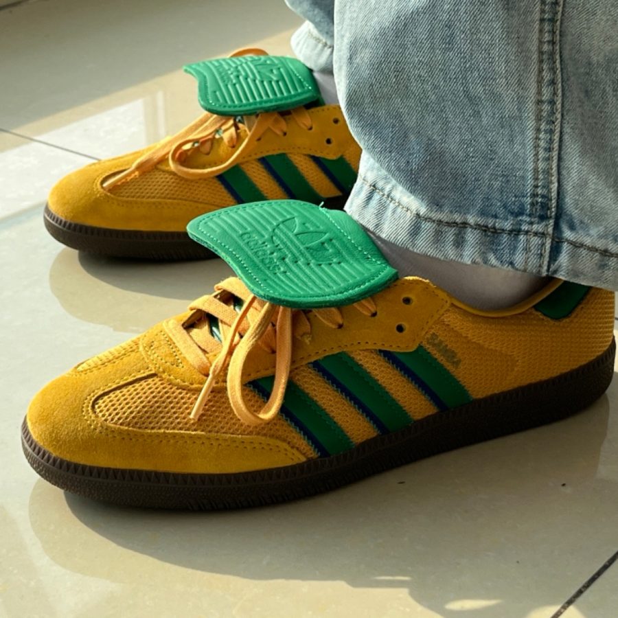 giày adidas samba og 'preloved yellow green' ie9165