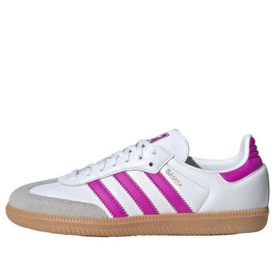 giày adidas samba og 'white purple gum' (gs) ih2873