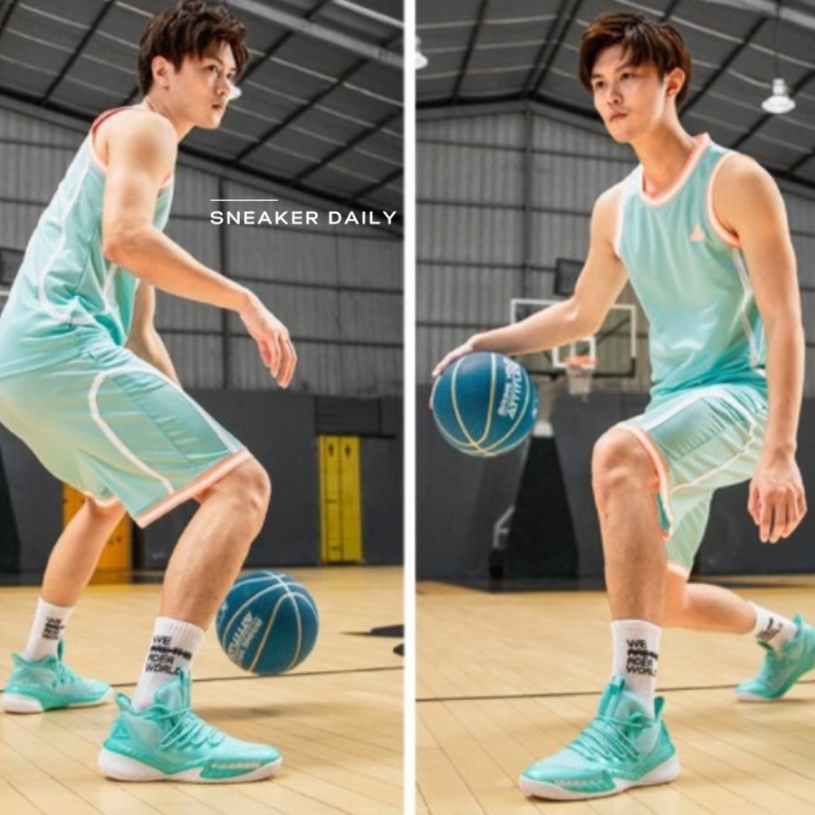 giày bóng rổ nam peak basketball da920231 – xanh lá