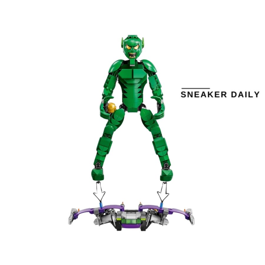 lego green goblin construction figure 76284