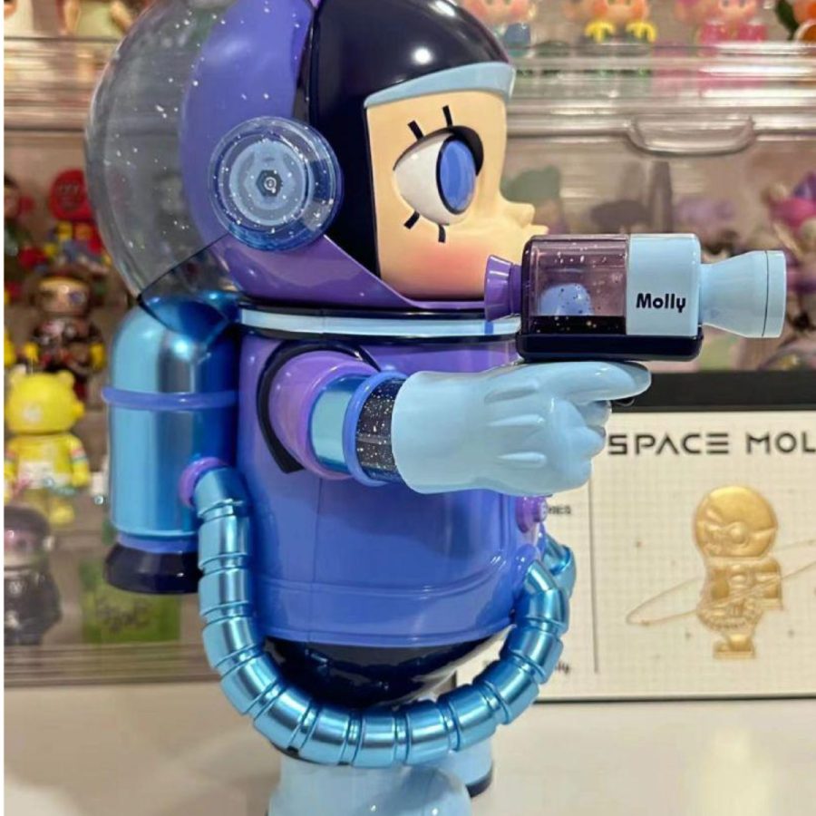 mô hình pop mart mega space molly grumpy bear 400% + 100% 6941848260208