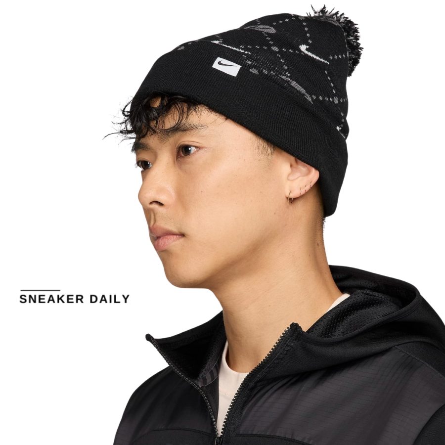 mũ nike peak foam beanie hf6634-010