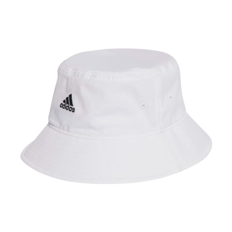 mũ adidas classic cotton bucket hat - white ic9706