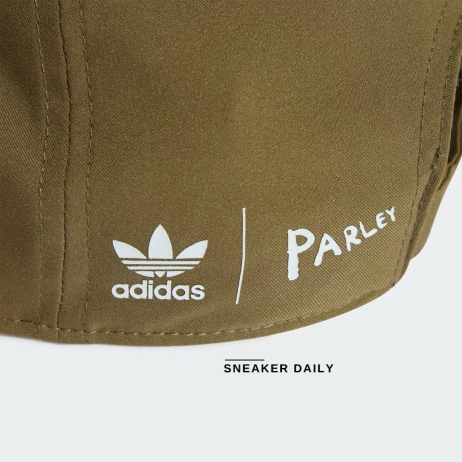 mũ adidas parley baseball cap - olive strata hy2513