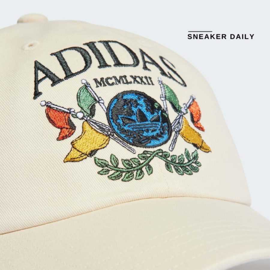 mũ adidas sport graphic cap - wonder white iy4100