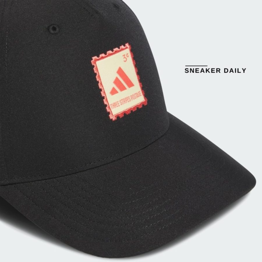 mũ adidas tour stamp hat - black iy5444
