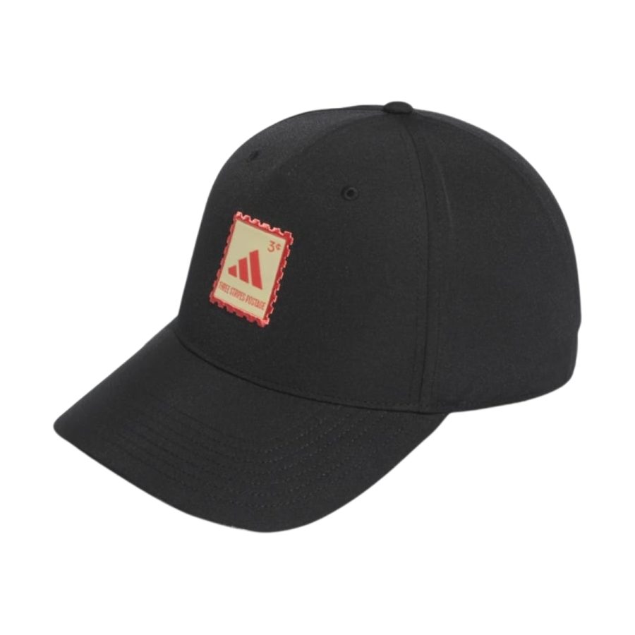 mũ adidas tour stamp hat - black iy5444