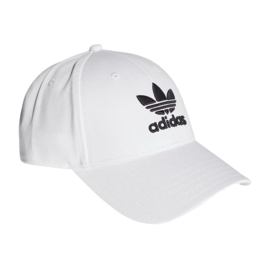 mũ adidas trefoil baseball cap - white fj2544