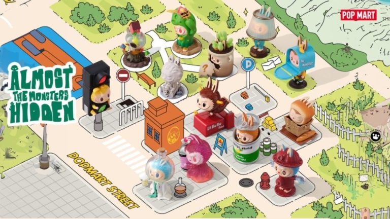 Pop Mart The Monsters Almost Hidden