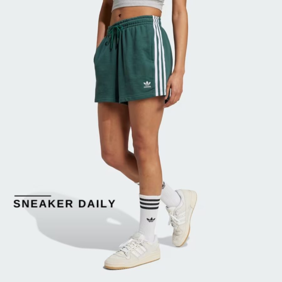 quần adidas 3-stripes fishskin twill short iy2156
