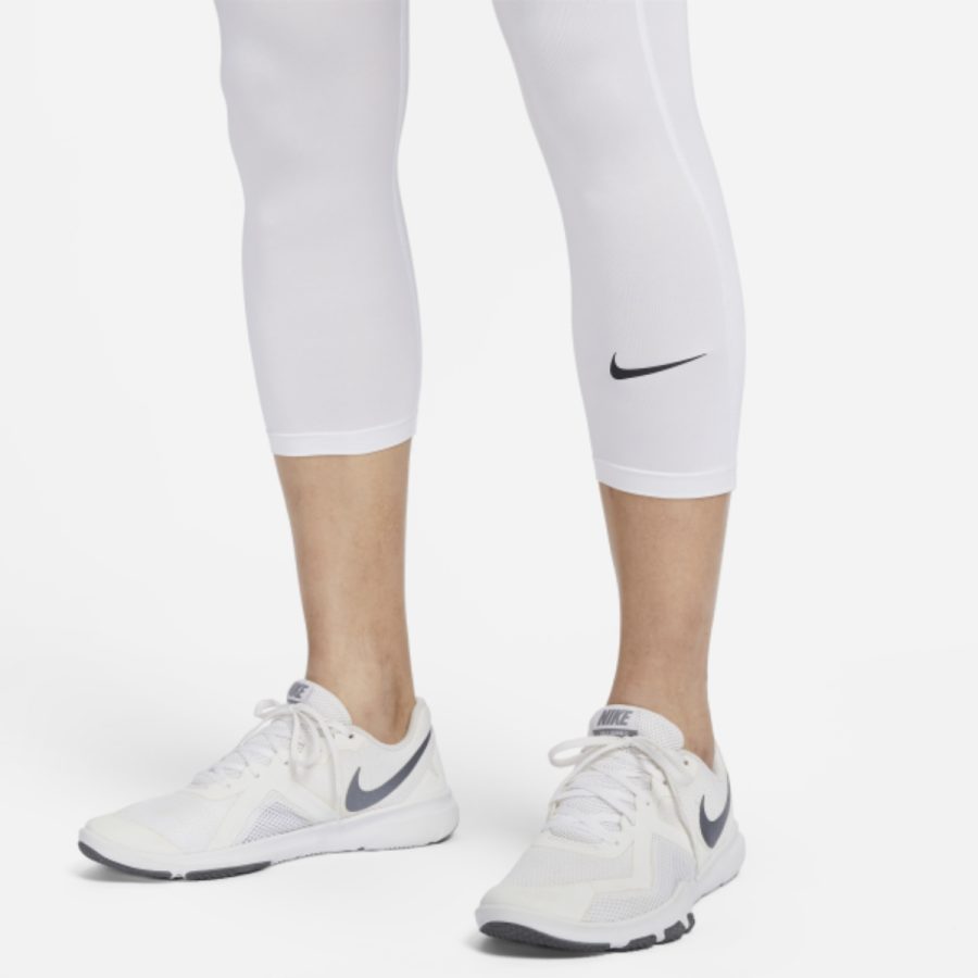 quần nike pro dri-fit men's mid-length training tights fb7951-100