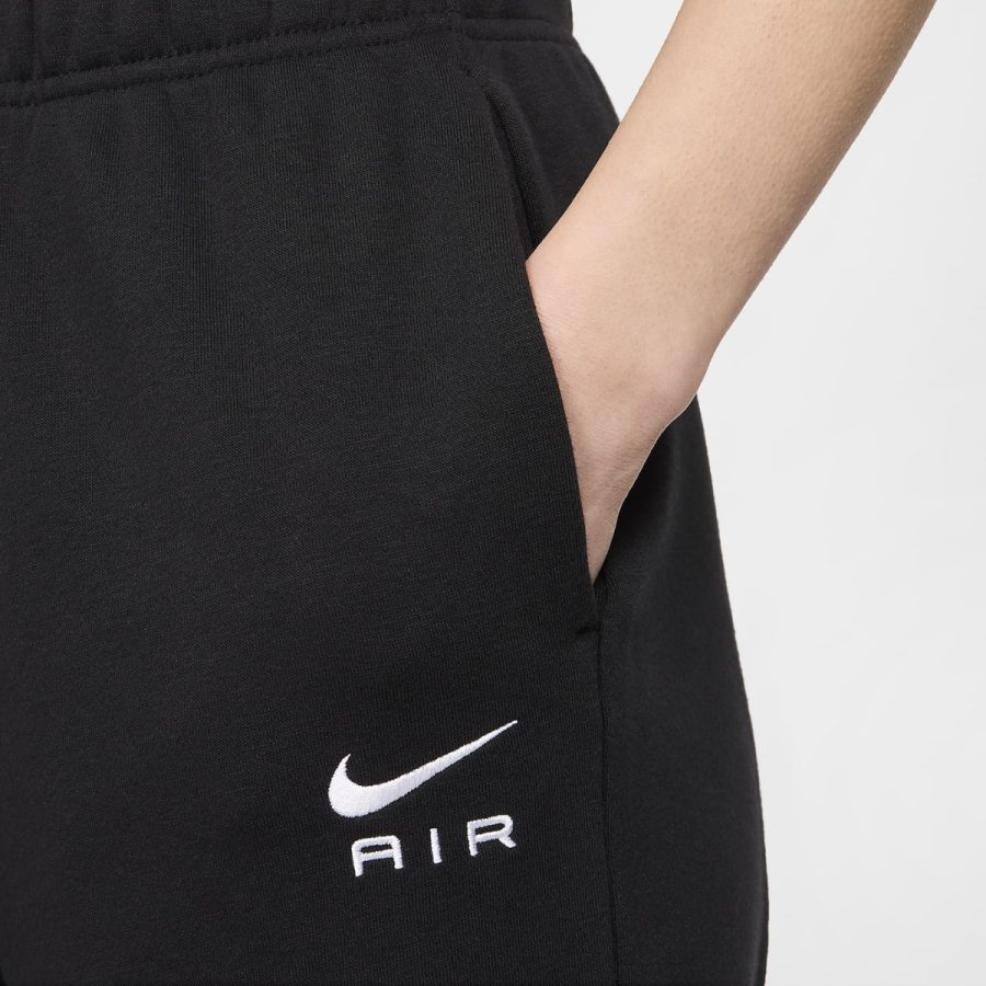quần nike sportswear air women's fleece oversized high rise jogger fb8052-010