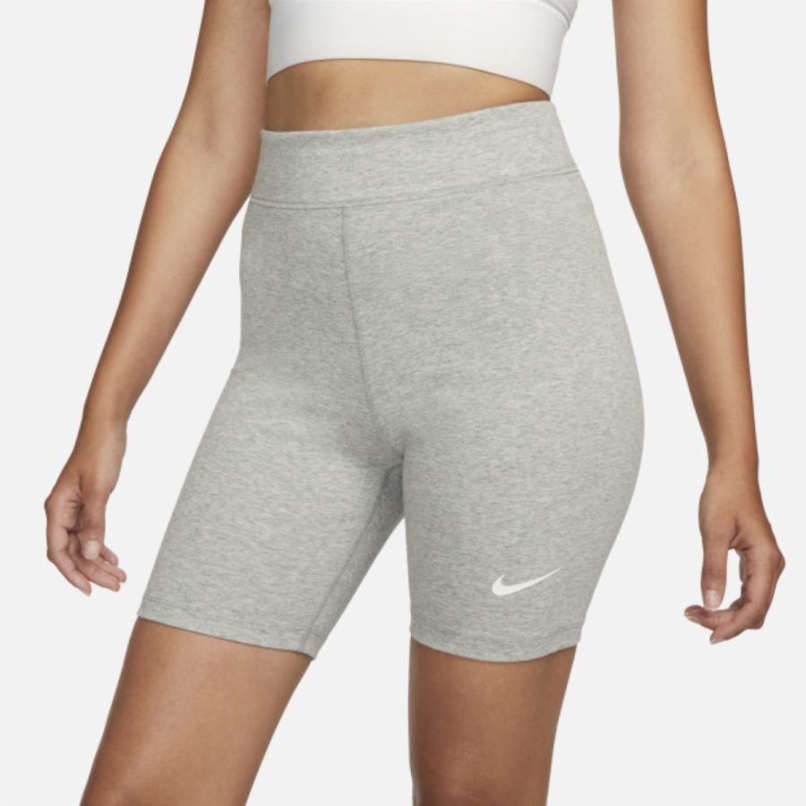 quần nike sportswear classics women's high waist cycling shorts dv7798-063