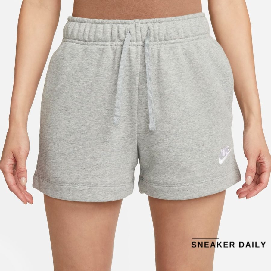 quần nike sportswear club fleece women's mid-rise shorts dq5803-063