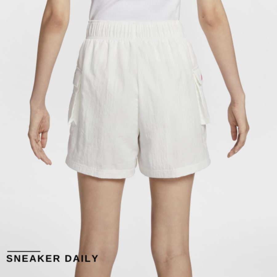 quần nike sportswear essential women's woven shorts hm4597-133