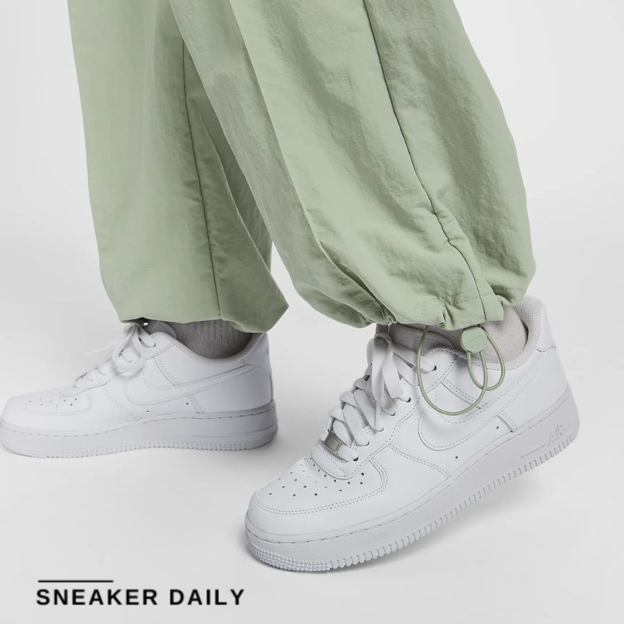 quần nike sportswear everything woven women's mid-rise open hem pants fq3589-370