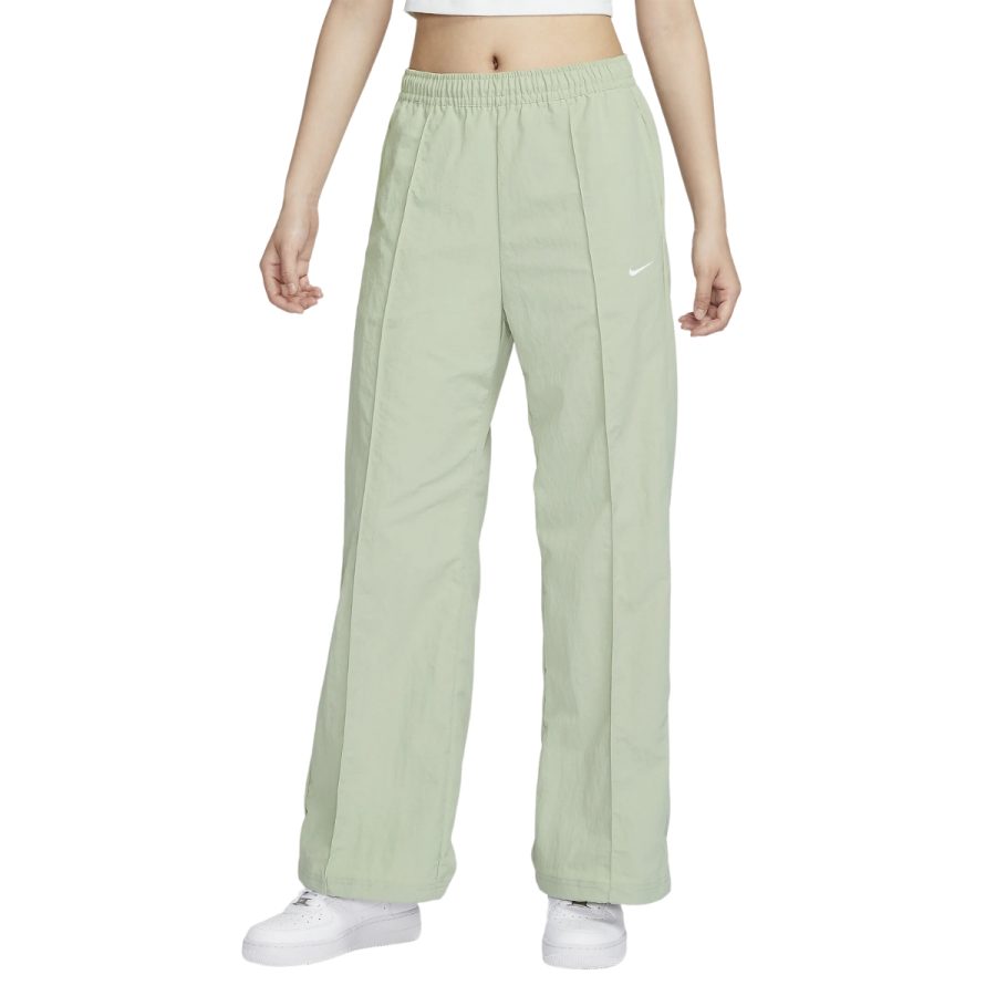 quần nike sportswear everything woven women's mid-rise open hem pants fq3589-370