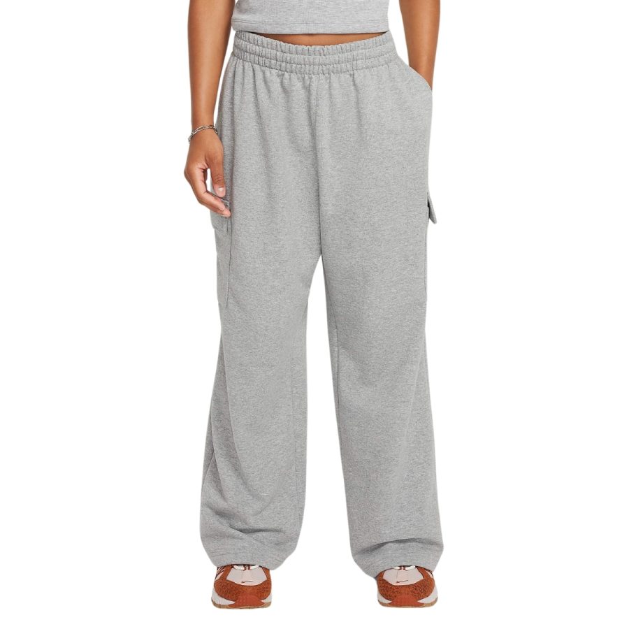 quần nike sportswear girls' dri-fit oversized fleece trousers fz5550-063
