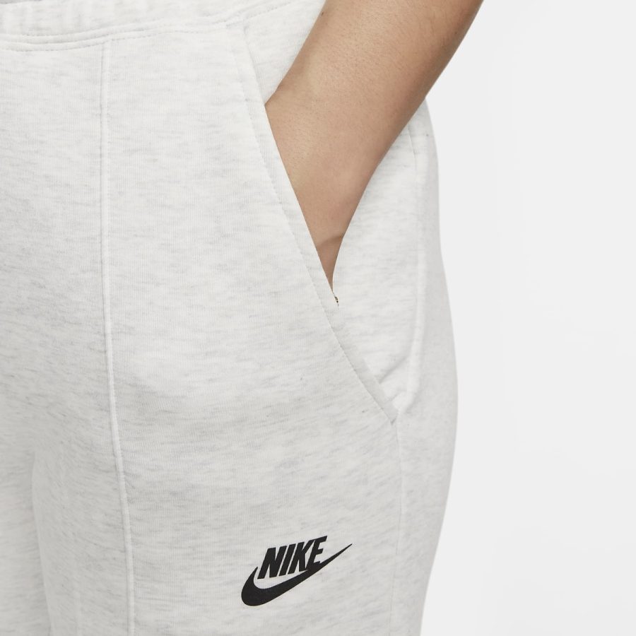 quần nike sportswear tech fleece women's mid-rise joggers fb8331-013