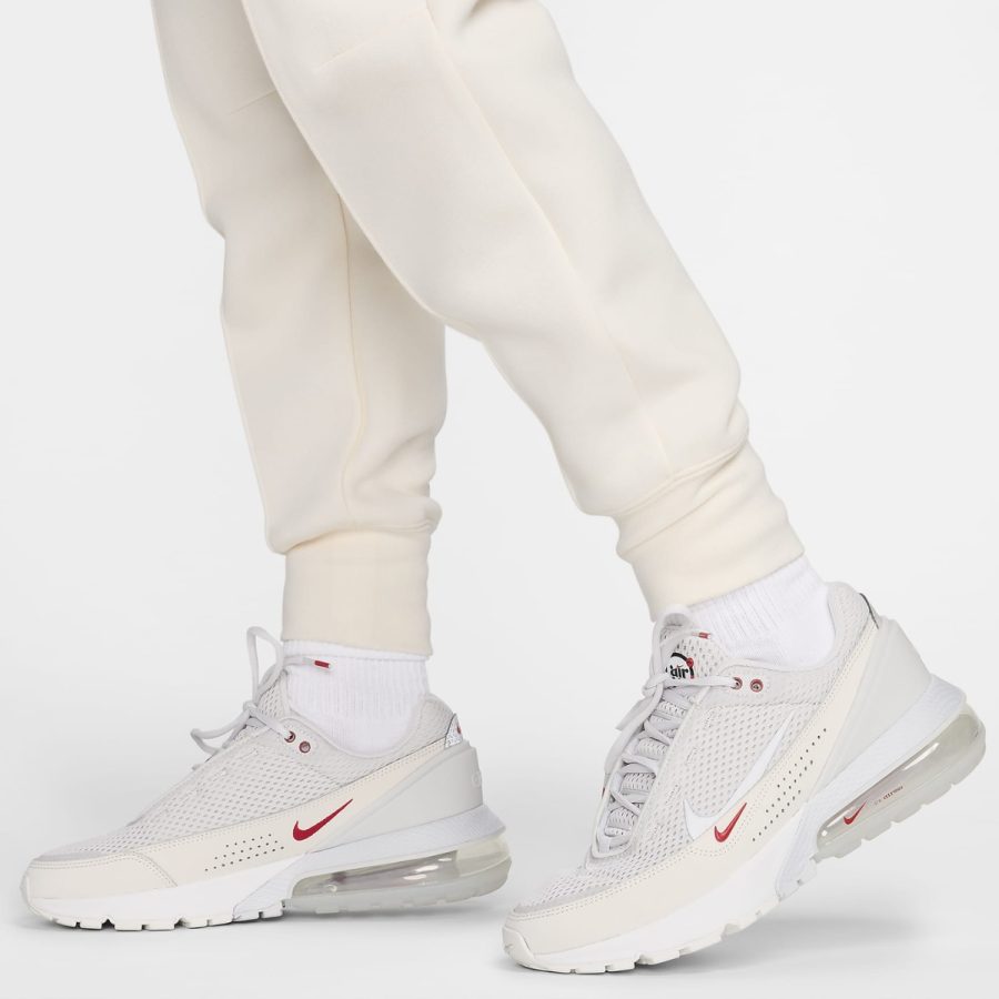 quần nike sportswear tech fleece women's mid-rise joggers fb8331-110