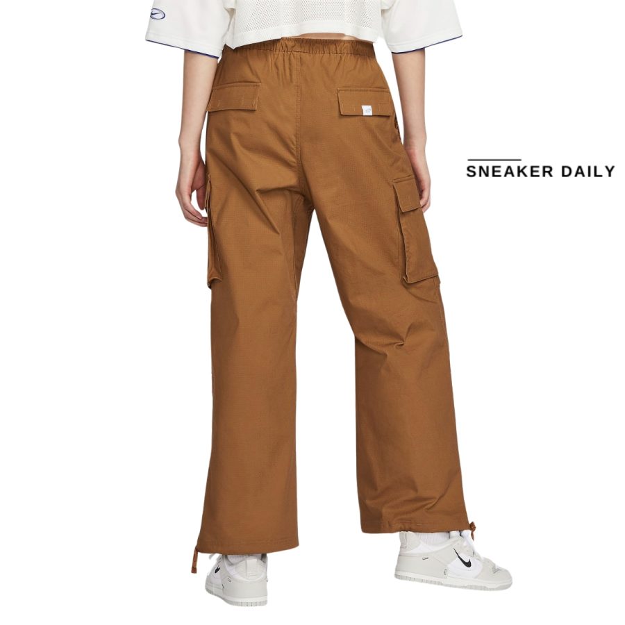 quần nike sportswear women's mid-rise cargo pants fv7521-281