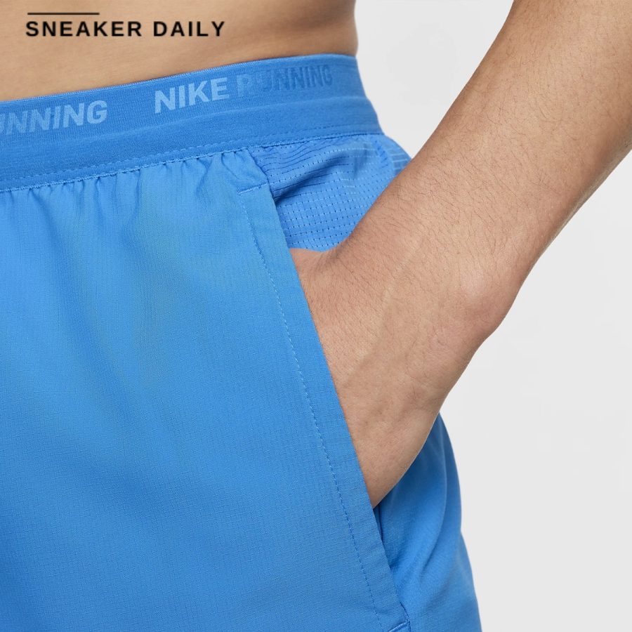 quần nike stride run energy men's dry fit 5 inch brief lined running shorts fv9613-435