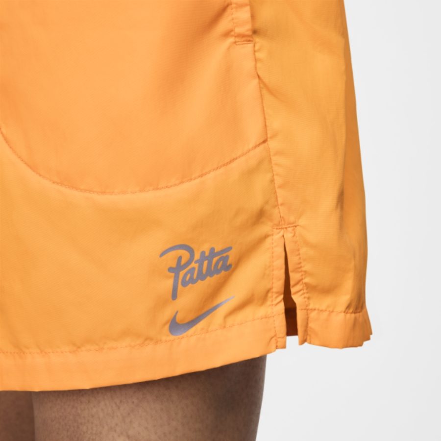 quần nike x patta men's shorts 'orange' fj3064-717