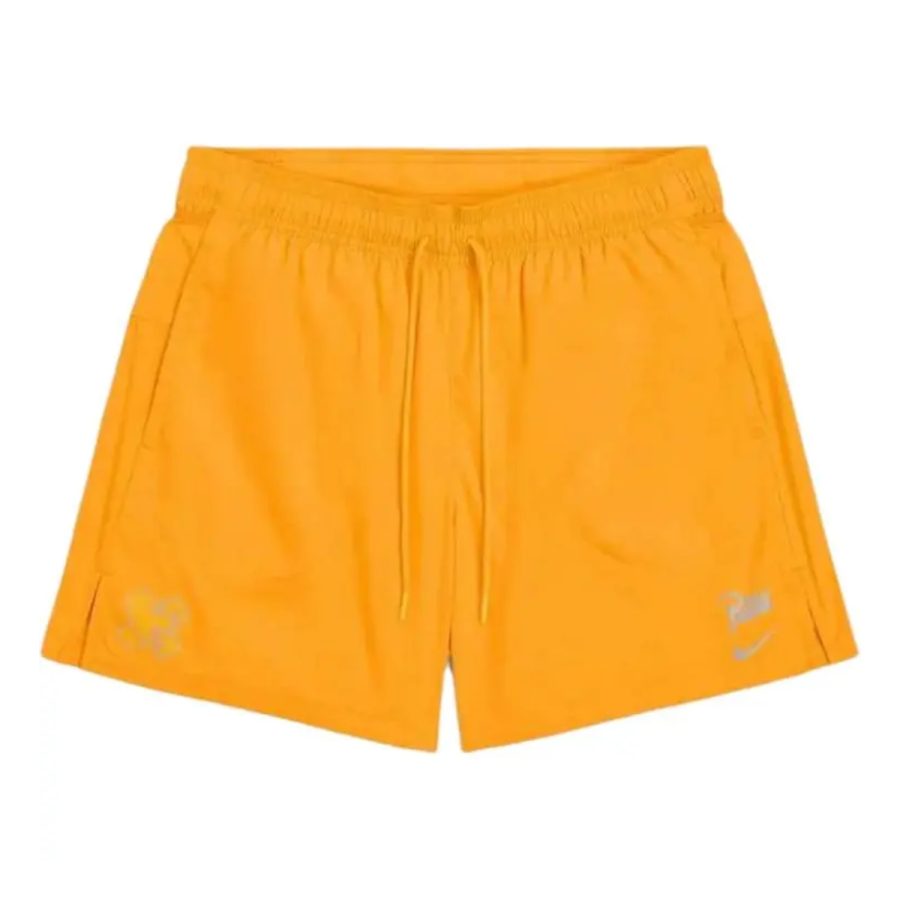 quần nike x patta men's shorts 'orange' fj3064-717